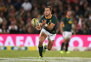 Handre Pollard of South Africa during of the international rugby match between South Africa and England at the Free State Stadium, Bloemfontein on June 16 2018. Pollard will captain the Vodacom Bulls when they travel to Singapore to face the Sunwolves on Saturday 30 2018. 