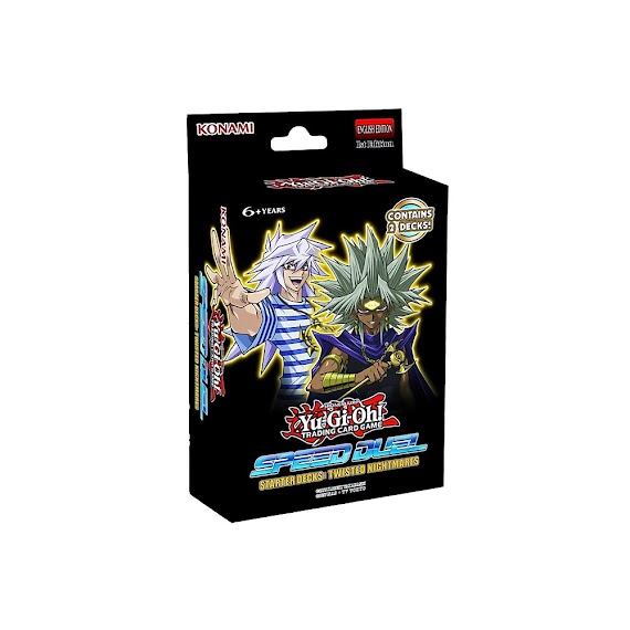 Bộ Bài Tập Chơi YugiOh! Speed Duel Starter Deck: Twisted Nightmares - Chính Hãng Konami - Nhập Khẩu từ Anh