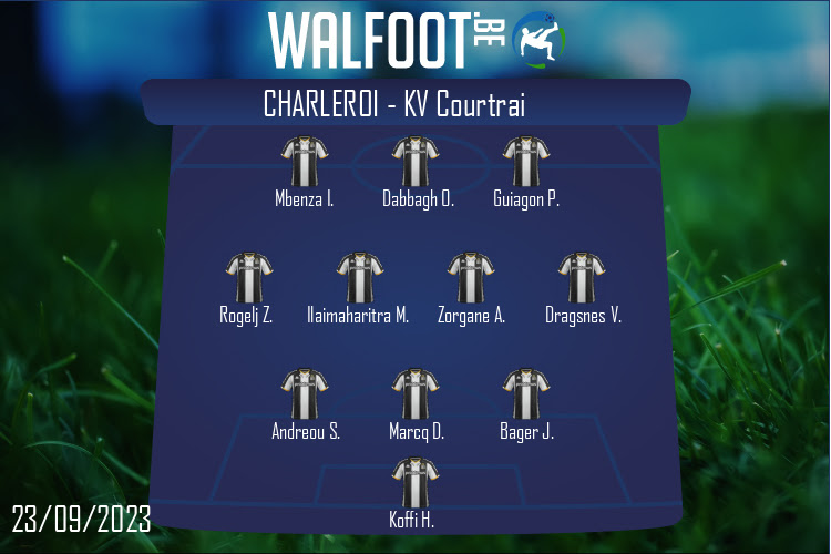 Composition Charleroi | Charleroi - KV Courtrai (23/09/2023)