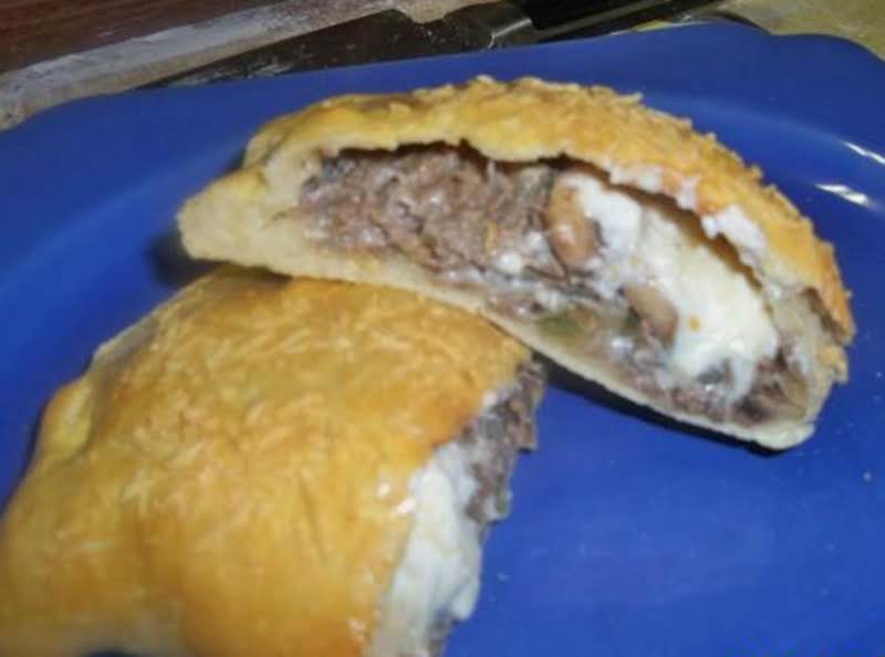 Philly Cheesesteak Calzone!