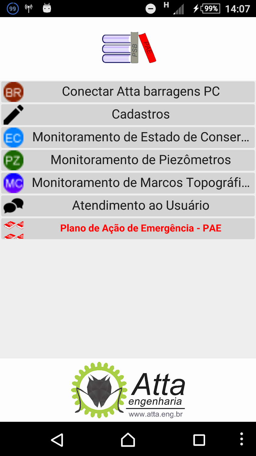 Atta barragens demo Screen 1