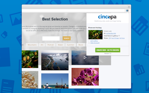 Cincopa App