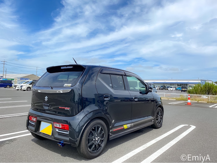アルトワークスのアルトワークスha36s・アルト・アンテナ交換・ソードアンテナに関するカスタム事例の投稿画像1枚目