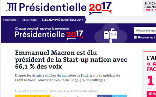 Macron Start-up nation