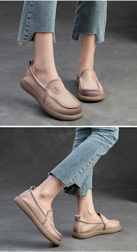 Title 10, Womens Spring First Layer Cowhide Retro Rub Co...