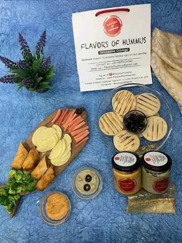 Flavors of hummus photo 