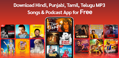 Gaana Hindi Song Music App Screenshot