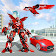 Flying Falcon Squad Car Robot Games  icon