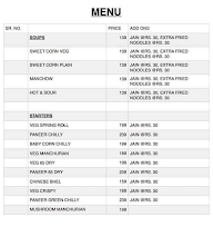 Hakka Bakkah menu 1