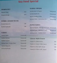 Woodlands Restaurant and Bar menu 1