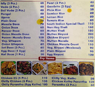 Madurai Chettinad Mess menu 1