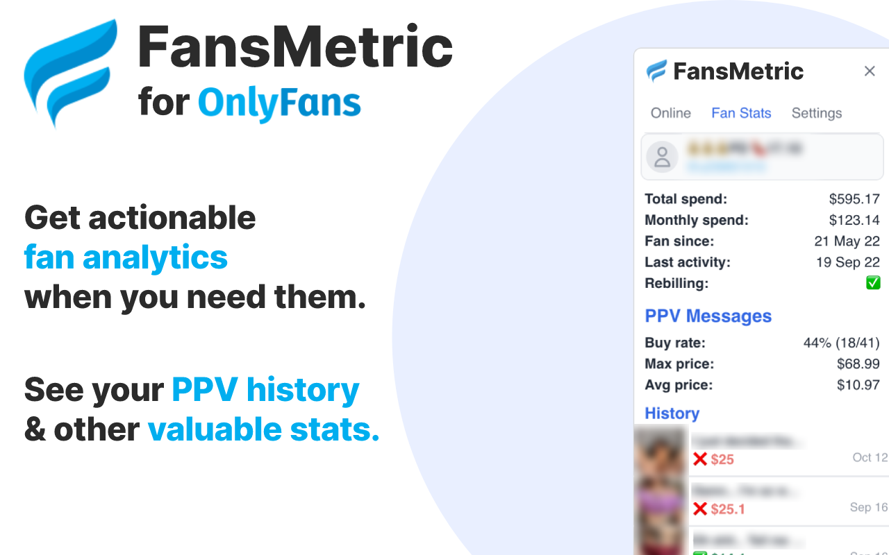 FansMetric — OnlyFans Superpowers Preview image 4