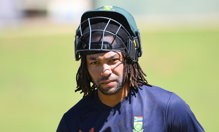 Tony de Zorzi during a Proteas training session at SuperSport Park in Centurion on February 25 2023.