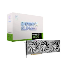 Card màn hình MSI RTX 4070 GAMING X SLIM WHITE 12G 12GB GDDR6X (912-V513- 286)