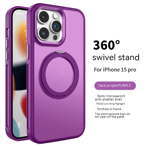 Title 7, Rotating Bracket Magnetic Suction Phone Case Fr...