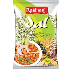 Rajdhani Pulses - Moong Chilka - 500 gm