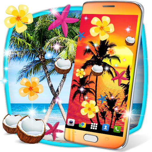 Tropical live wallpaper