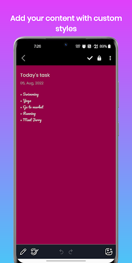 Screenshot NoteIt: Simple and Smart Notes