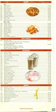 Cosy Restaurant menu 4