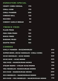 Hungsters menu 2