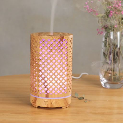 Title 6, Hollow Aroma Diffuser Ultrasonic Atomizer House...