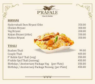 P'Rafale Cafe & Restaurant menu 7