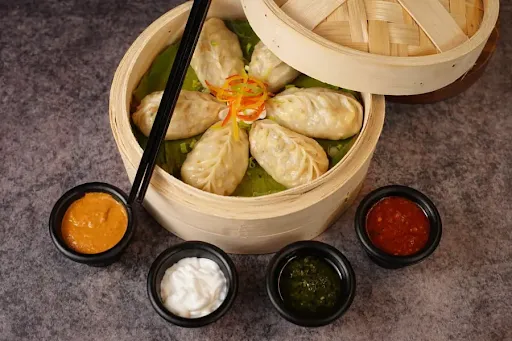 Chicken Steam Momo [8 Pcs]