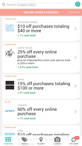 CouponCabin - Coupons Deals