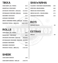 Kabab Pit Stop menu 4