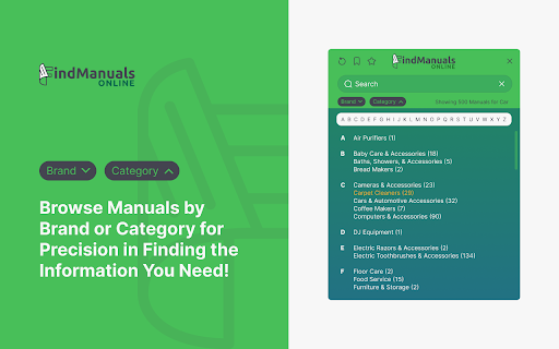 Find Manuals Online