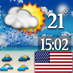 Cover Image of डाउनलोड USA accurate weather forecast 1.0.0 APK
