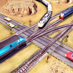 Cover Image of ดาวน์โหลด รถไฟขับรถฟรี -เกมรถไฟ  APK