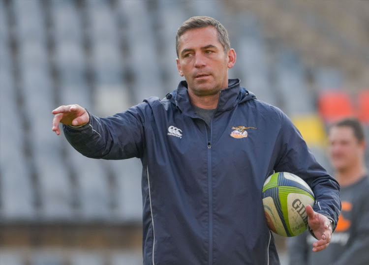 Franco Smith, Coach of Toyota Cheetahs during the Toyota Cheetahs training session and press conference at Toyota Stadium on July 12, 2017 in Bloemfontein.