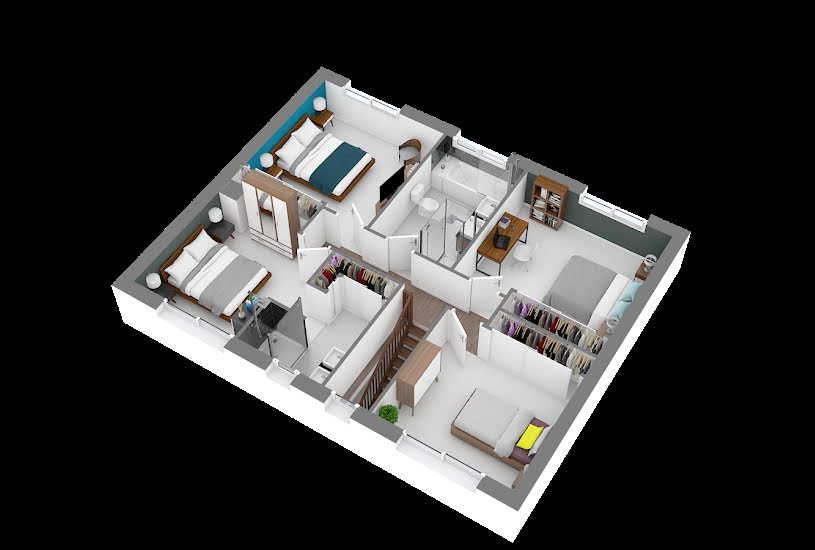  Vente Terrain + Maison - Terrain : 319m² - Maison : 128m² à Sartrouville (78500) 