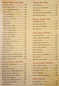 Lalit Bhel Puri menu 1