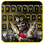 Cover Image of Télécharger Skull Gun Keyboard Theme 1.0 APK