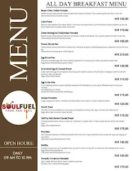 Soulfuel - Food For Soul menu 2