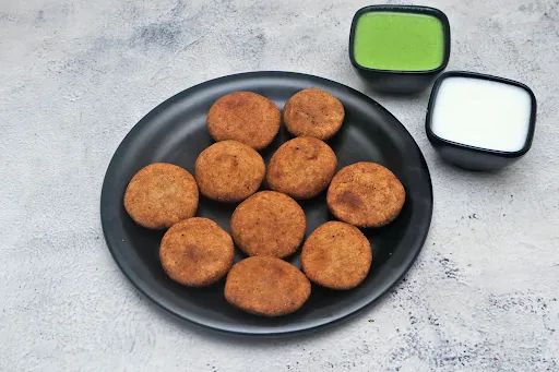 Kuttu Pakoda With Curd [8 Pieces]