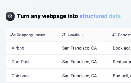 Easy web scraper by Databar small promo image