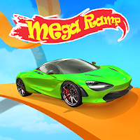 Mega Ramp Hot Car Jumping Race Off Stunt Game 2020