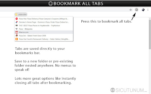 Bookmark All Tabs