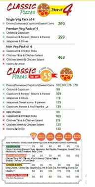 La Pino'z Pizza menu 1