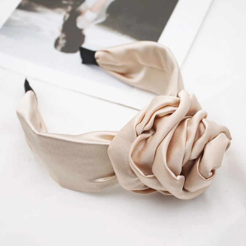 Title 2, Fabric Fashion Saten Traka za kosu Pribor za kosu