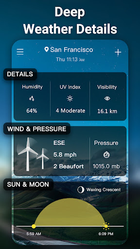 Screenshot Weather Forecast & Radar