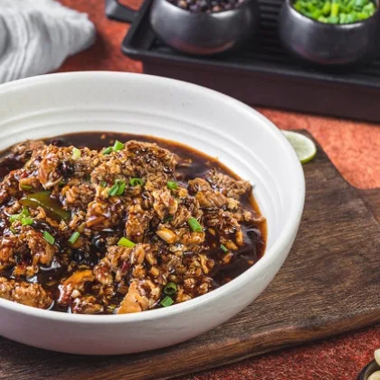 Crab Meat In Black Bean Sauce