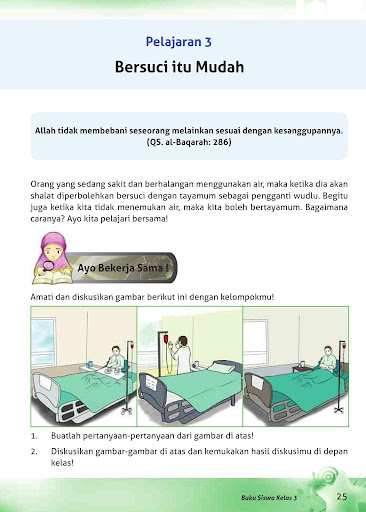 Buku Siswa Kelas 3 MI Fikih Revisi 2016