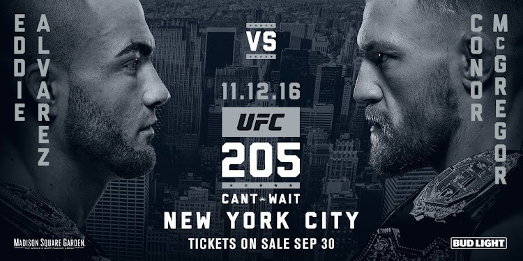 Logo for UFC 205 Alvarez Vs McGregor