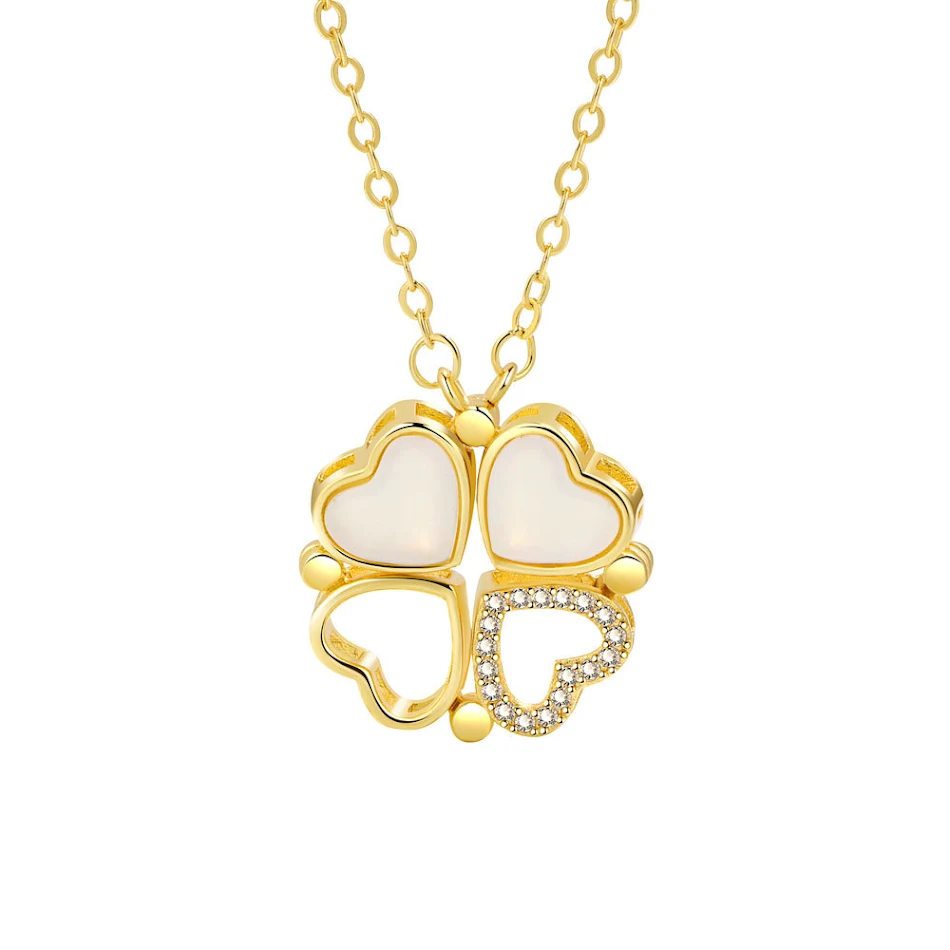 Colar Magnético de Amor Feminino Joia da Moda com Design Atraente e Romântico Pingente Magnético Perfeito Para Expressar Seu Amor e Elegância