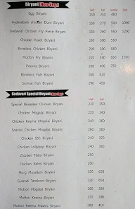 Godavari Ruchulu menu 6