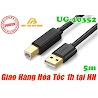 Cáp Máy In Usb 2.0 Ugreen 10352 (Dài 5M)_Hàng Chính Hãng